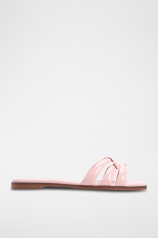 Mules vernies Augustia - Rose