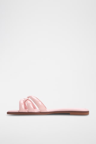 Mules vernies Augustia - Rose