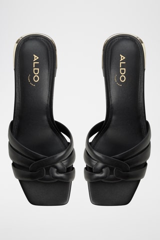 Mules à talons Hanne - Noir