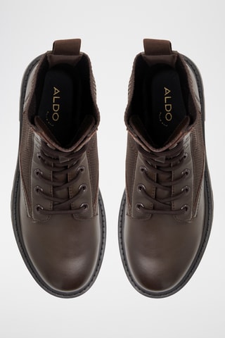 Bottines en cuir Talaleryknit - Marron