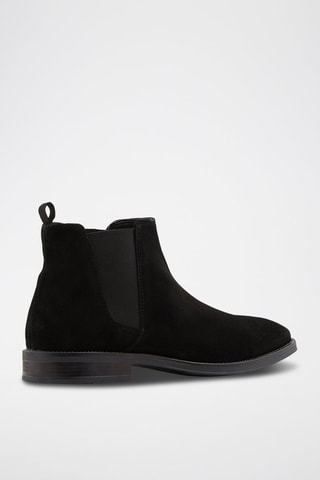 Bottines Chelsea en nubuck Gweracien - Noir