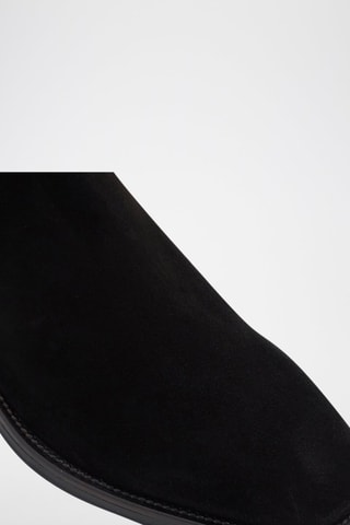 Bottines Chelsea en nubuck Gweracien - Noir