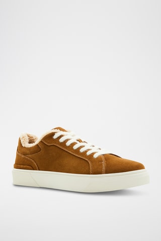 Baskets fourrées en nubuck Willio - Camel