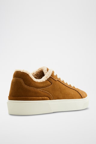 Baskets fourrées en nubuck Willio - Camel