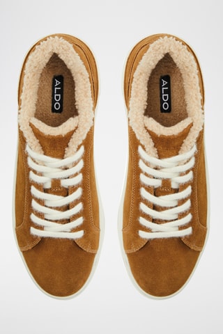 Baskets fourrées en nubuck Willio - Camel