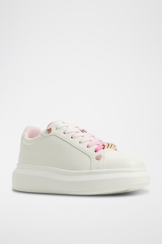 Baskets plateformes Claudie - Blanc