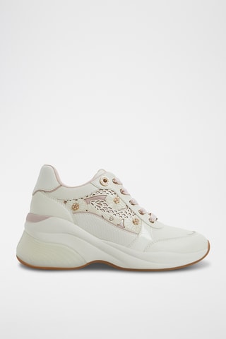 Baskets plateformes Enzie - Blanc