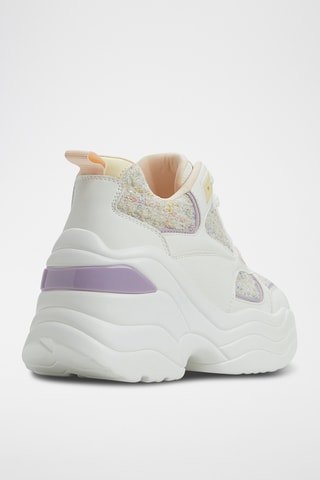 Baskets compensées Helynne - Blanc