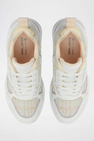 Baskets compensées Helynne - Blanc