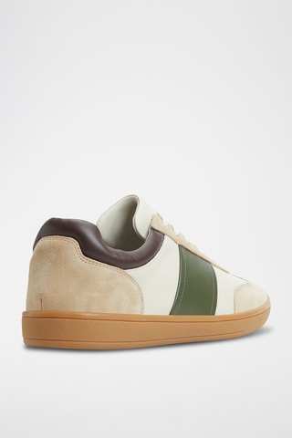 Baskets en cuir Langston - Ivoire