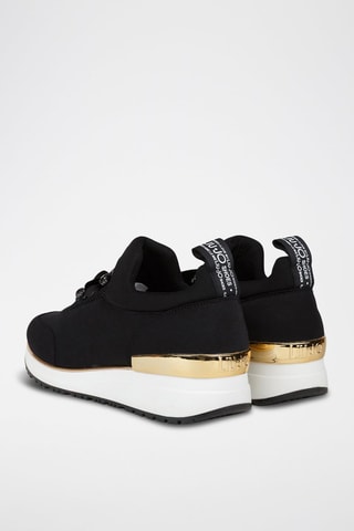 Sneakers compensées - Noir