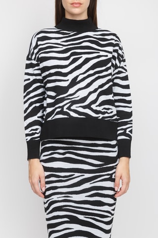 Pull - Blanc et noir