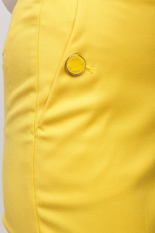Pantalon cigarette - Jaune