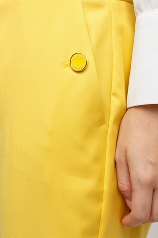 Pantalon cigarette - Jaune