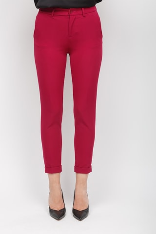 Pantalon - Rouge framboise