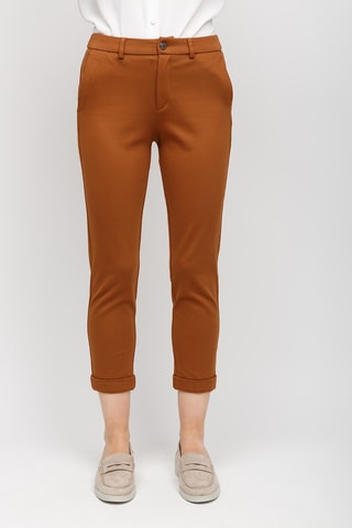 Pantalon regular - Marron