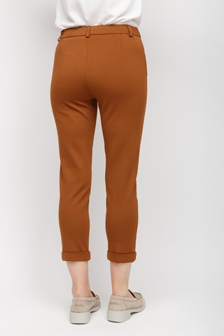 Pantalon regular - Marron