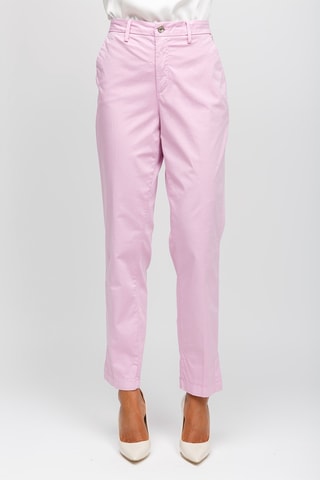 Chino taille haute - Rose