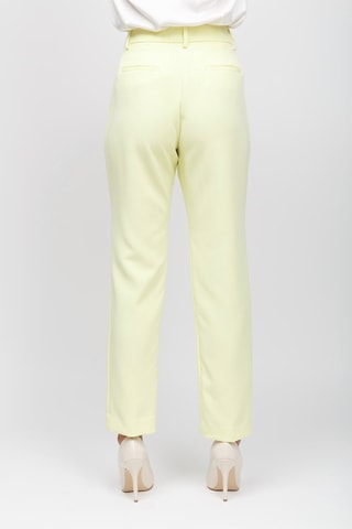 Pantalon taille haute - Jaune