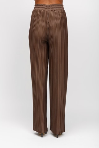 Pantalon plissé - Marron