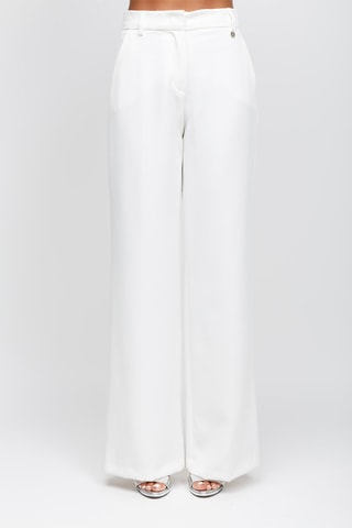 Pantalon wide legs - Blanc