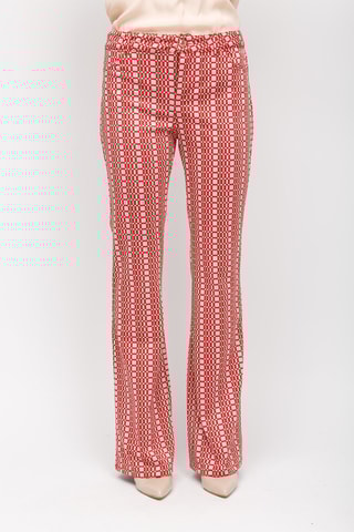 Pantalon regular - Rouge