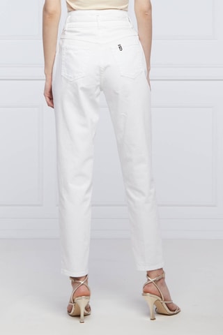 Pantalon taille haute - Blanc