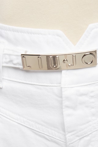 Pantalon taille haute - Blanc