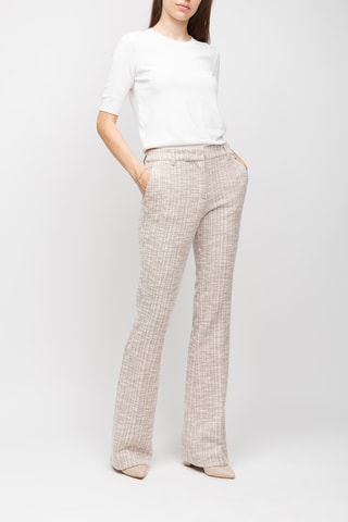 Pantalon flare - Beige