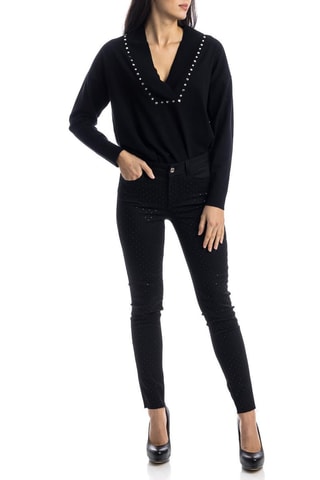 Jean taille haute - Noir