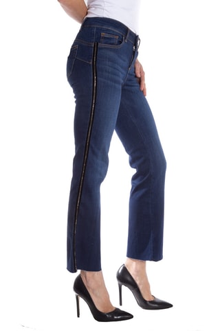 Jean bootcut 7/8 - Bleu