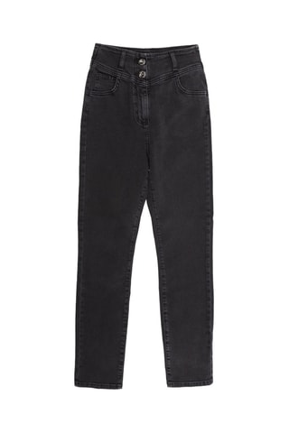 Jean cigarette - Noir