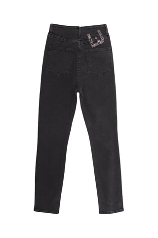 Jean cigarette - Noir