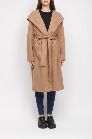 Manteau à capuche - Beige