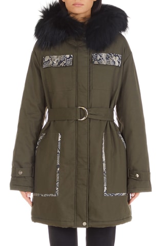 Parka à capuche - Kaki