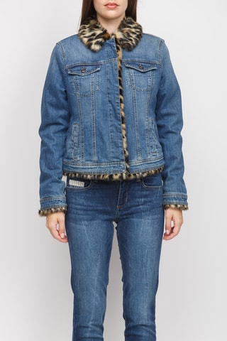 Veste en jean - Bleu