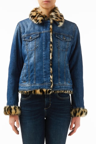 Veste en jean - Bleu