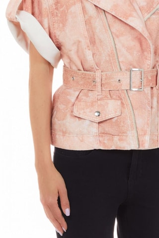 Veste tie and dye - Camel