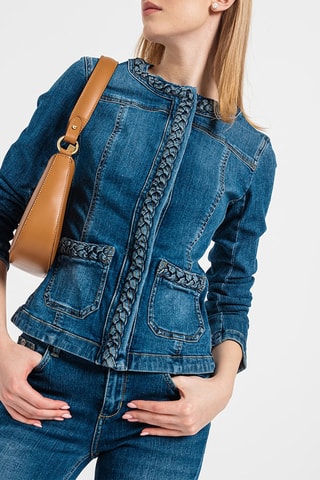 Veste en jean - Bleu foncé