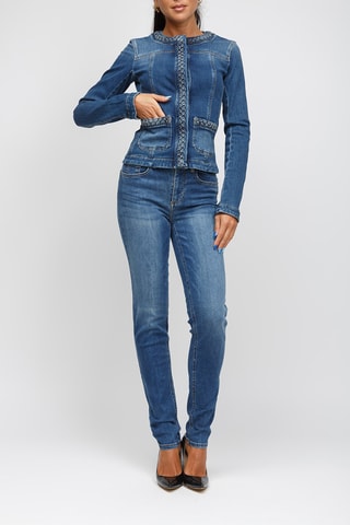 Veste en jean - Bleu foncé