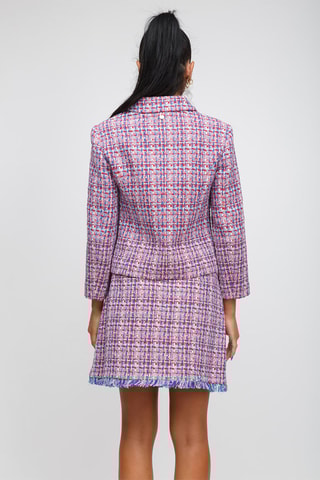 Veste en tweed - Rose