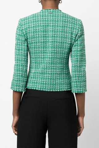 Veste en tweed - Vert