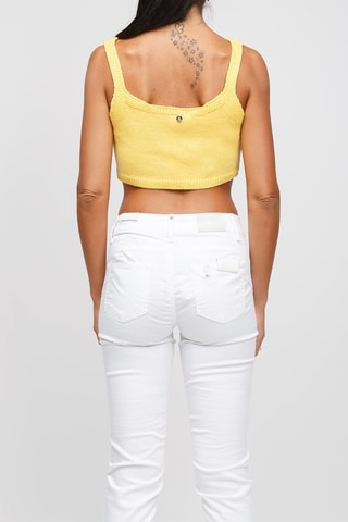 Crop top - Jaune