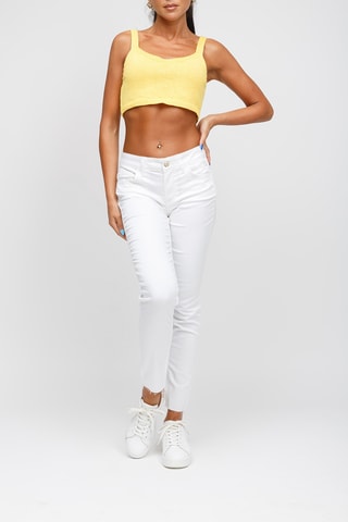 Crop top - Jaune