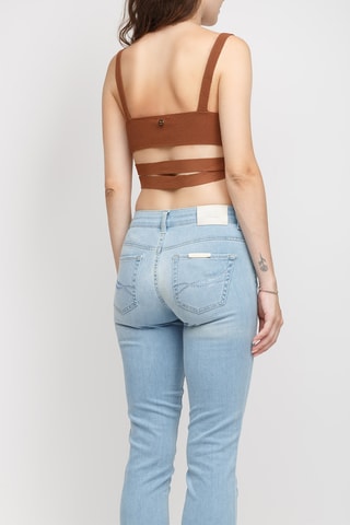 Crop top - Marron