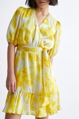 Robe patineuse - Jaune