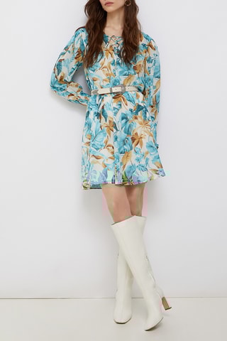 Robe patineuse - Bleu