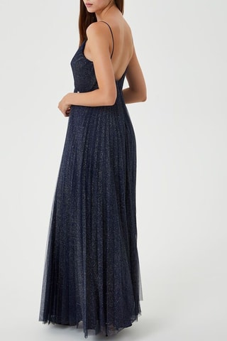 Robe longue sans manches - Bleu marine