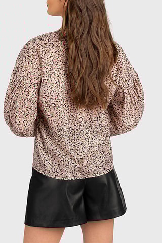 Blouse - Rose et noir