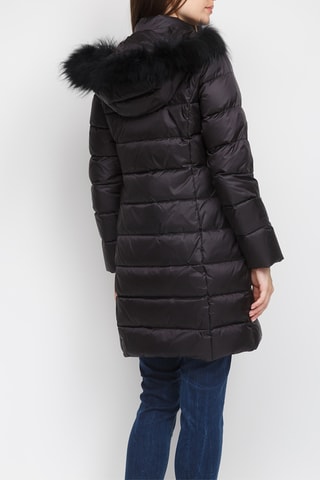 Doudoune à capuche - Noir